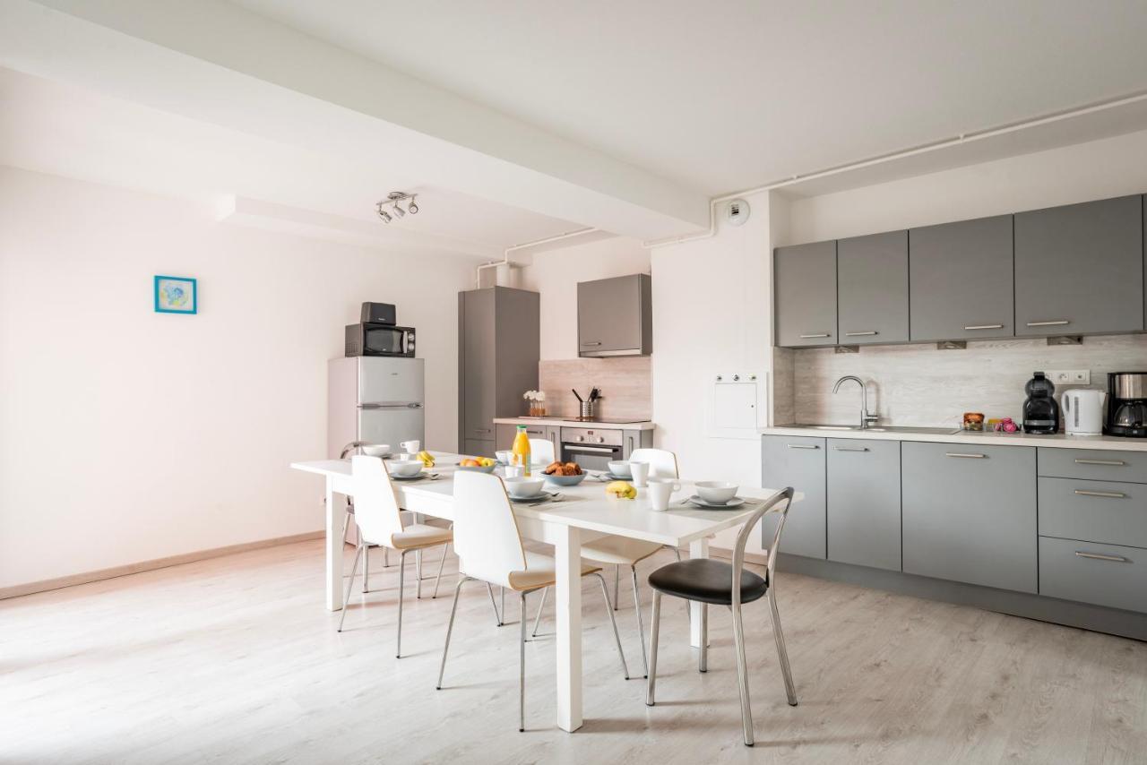 Ferienwohnung Le Manoir De Cyrielle A 10 Min Du Centre De Strasbourg Bischheim Exterior foto